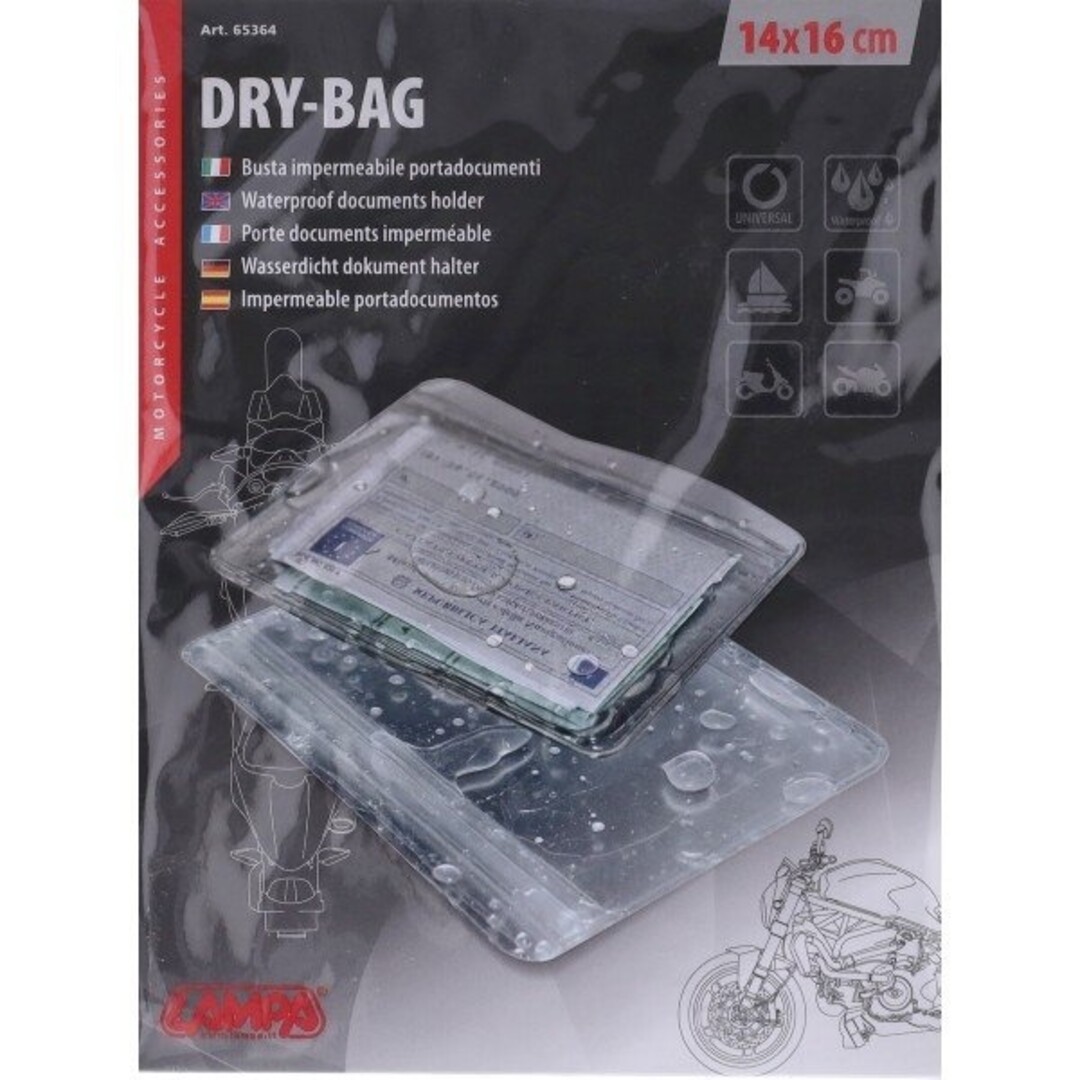 beschermhoes lampa waterproof 14x16 cm transparant