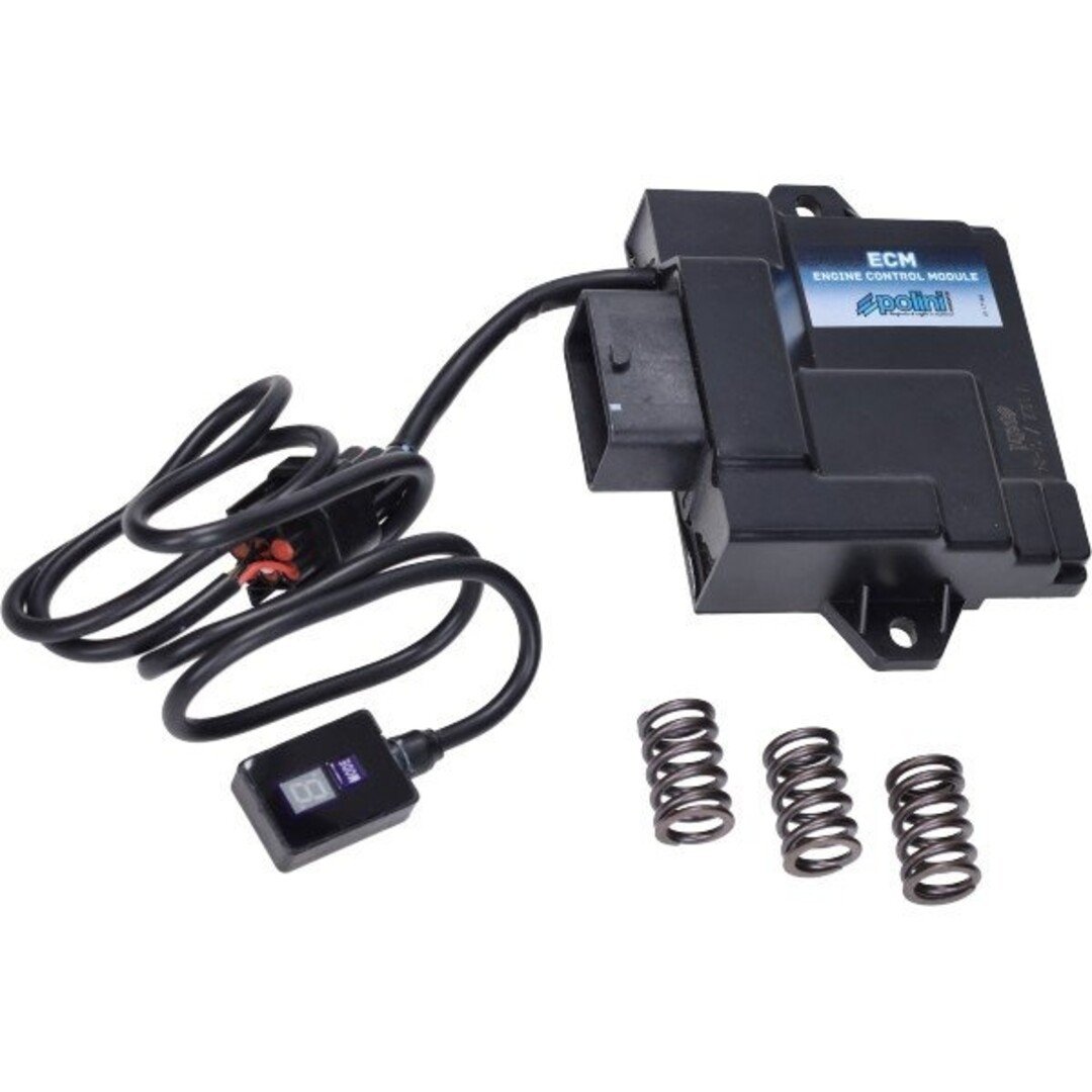 ECU unit polini euro-5 nieuw 50/80cc snel (4 setups) past op liberty IGET, primavera 4t-3v, sprint 4t-3v, zip 4t 3v 171.0020