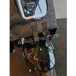 Universeel Beenkleed Aplus universeel voor elektrische scooters zoals Monasso S5, IVA E-GO S5 en N-serie – met kabelslot en reflectiestrepen
