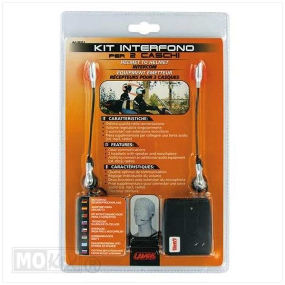 Headset 2 Sets Talk to Talk Lampa – Voor Draadloze Communicatie en Audio