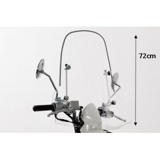 Sym Windscherm hoog + bev. set Sym mio 72cm origineel sy530-a7a-00l