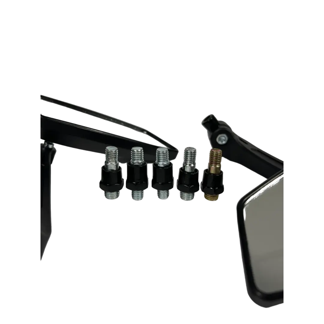 Fenom Fenom spiegelset zwart – geschikt voor Piaggio, Vespa en universele scooters