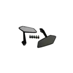 Fenom Fenom spiegelset zwart – geschikt voor Piaggio, Vespa en universele scooters