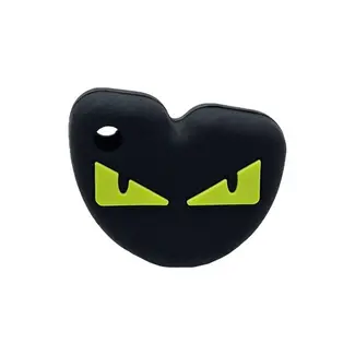 Piaggio Sleutelhoesje Boze Ogen Geel