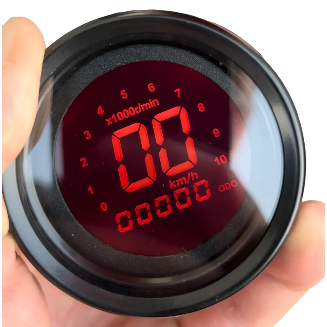 Piaggio Digitale kilometerteller met toerenteller en aanpasbaar display voor Piaggio Zip 4T en 2T (2005 – heden)