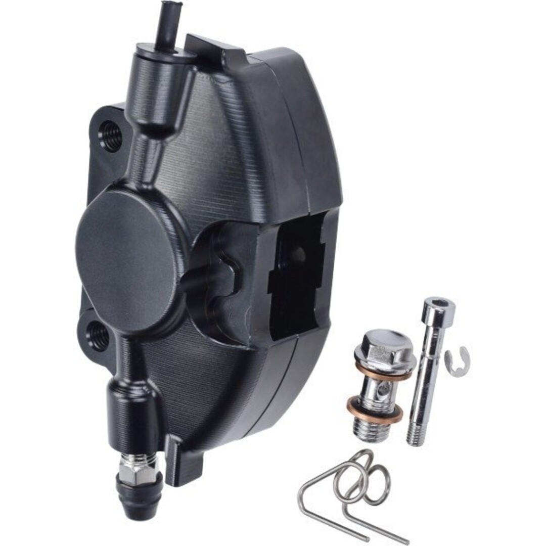 Piaggio remklauw cnc Racing zwart past op zip2000