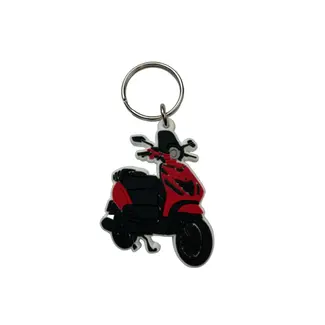 Piaggio Sleutelhanger Piaggio Zip Rood
