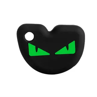 Piaggio Sleutelhoesje Zip Boze Ogen Groen