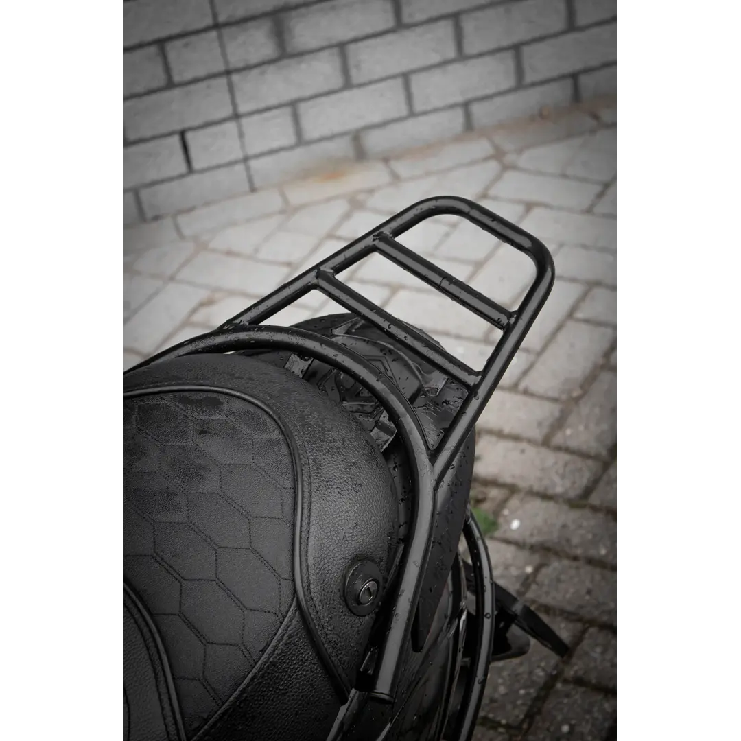 Wheelierekje Zip Glans Zwart