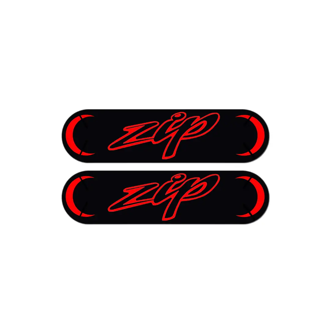 Piaggio 3D Reflector Sticker Piaggio Zip Rood