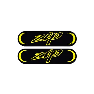Piaggio 3D Reflector Sticker Piaggio Zip Geel