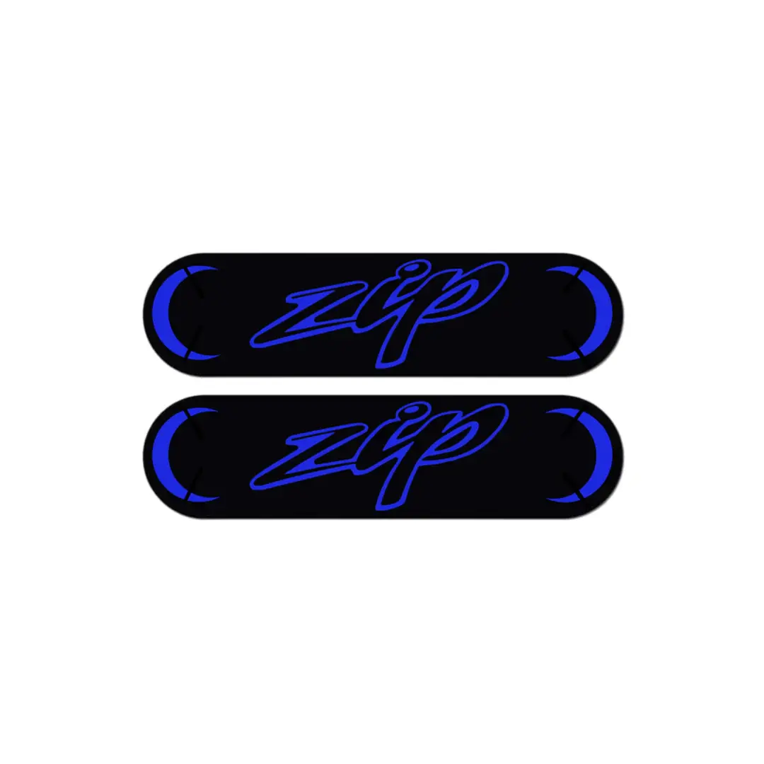 Piaggio 3D Reflector Sticker Piaggio Zip Blauw