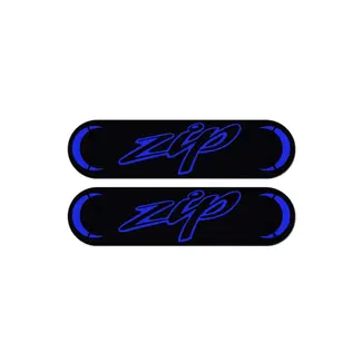 Piaggio 3D Reflector Sticker Piaggio Zip Blauw