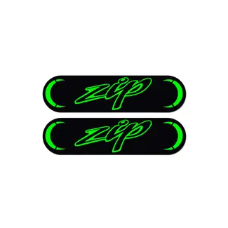 Piaggio 3D Reflector Sticker Piaggio Zip Groen