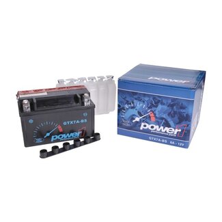 La Souris Accu Power1 GTX7A-BS/YTX7A-BS - Onderhoudsvrije AGM accu