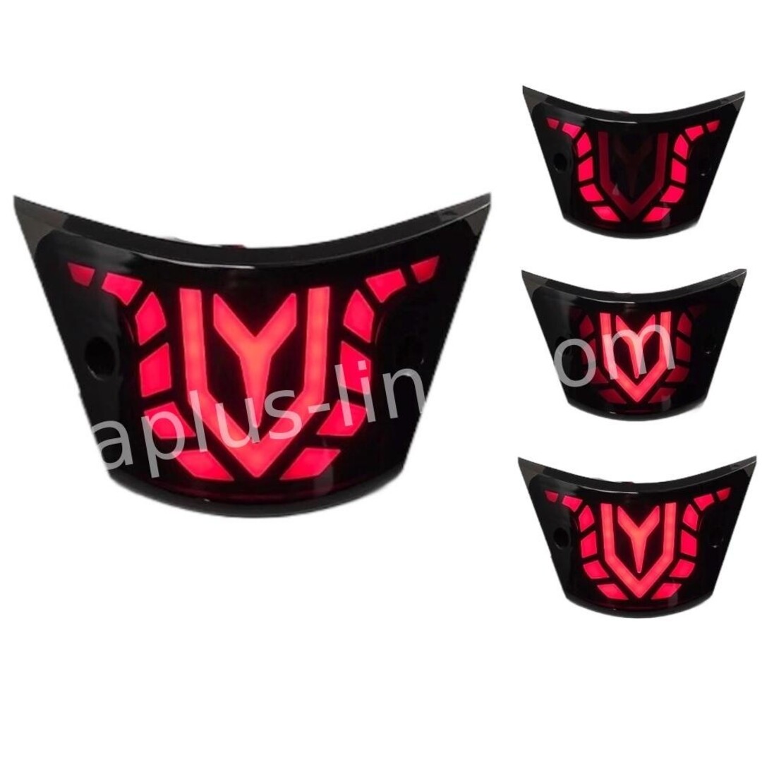 Achterlicht Alpha Tube LED smoke met dynamisch effect – passend op Piaggio Zip 2000 (2T & 4T)