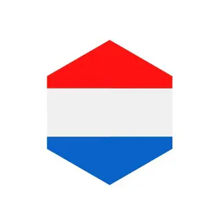 Piaggio 3D Voorkaplogo/Sticker Nederlandse Vlag Zip