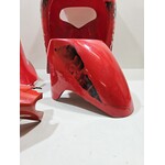 Piaggio Puch Zip type 1/2/3 / Kappen set Carbon replica  set zie foto gaten voor koeling / stuurkap gebroken