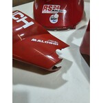 Piaggio Puch Zip type 1/2/3 / Kappen set Carbon replica  set zie foto gaten voor koeling / stuurkap gebroken