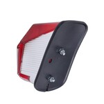 Achterlicht model Hella 517 rood – A-kwaliteit voor Zündapp ot mod. 517 met rood remlichtglas