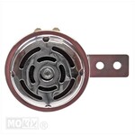 CLAXON 6V 9W WISSELSTROOM (AC) 70mm CHROOM