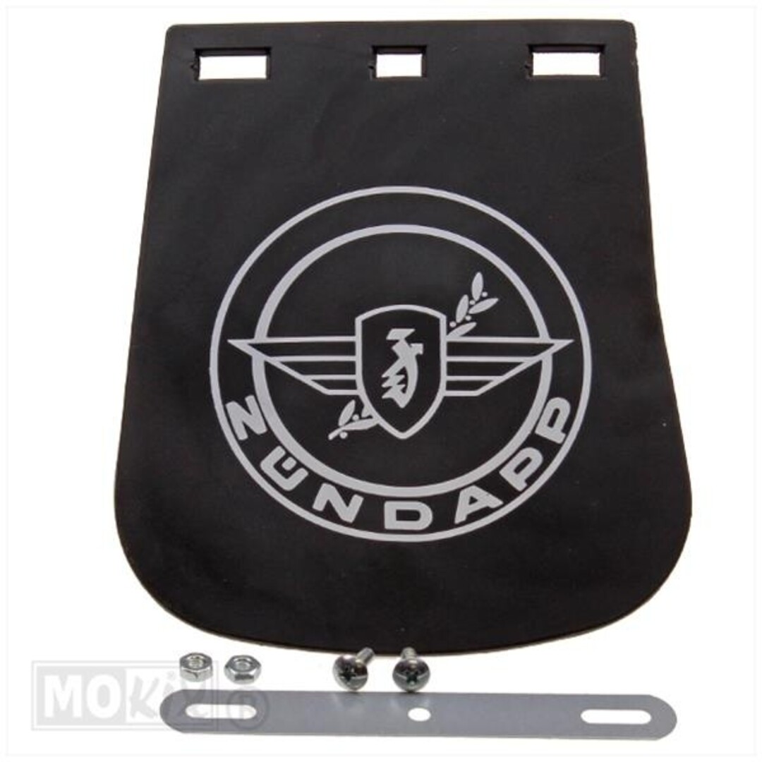 Zündapp  SPATLAP ZUNDAPP 14x17 EMBLEEM ZWART