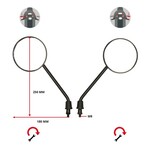 AGM Goccia Originele Spiegelset AGM Goccia – Perfecte Pasvorm & Stijlvol Design