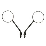 AGM Goccia Originele spiegelset AGM Goccia zwart M8 links en rechts
