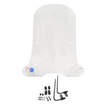 Windscherm Regia hoog + bevestigingsset – Helder – Geschikt voor La Souris E-ID S6, Segway E110 & E125 – UV-bestendig GS acryl
