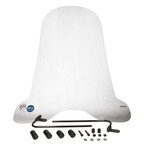 La Souris Windscherm Regia hoog + bevestigingsset – Helder – Geschikt voor La Souris E-ID S6, Segway E110 & E125 – UV-bestendig GS acryl