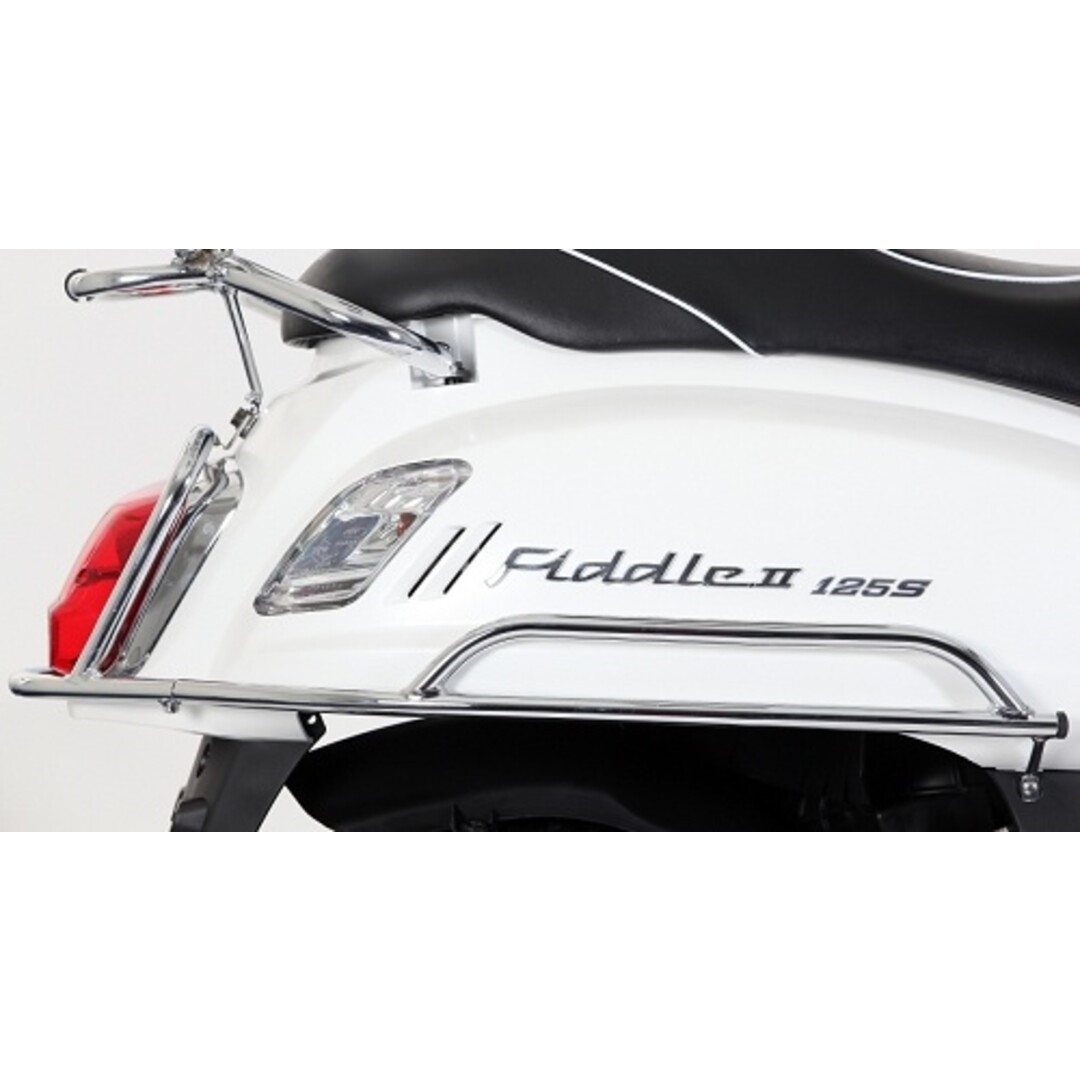 SIERBEUGELSET MOTORSCHERM CHROME FI2