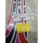 Tomos Tomos A3 stickerset Rood/Rose/Blauw