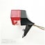 ACHTERLICHT ZPP/KREIDLER 12V OP VOET(ULO) ROOD LED