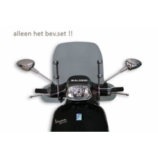 Vespa Sprint windscherm malossi bevestigingset 43cm past op sprint 4516342