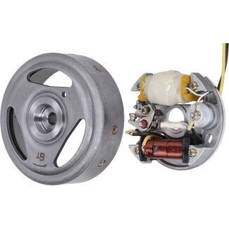 ontsteking+vliegwiel combinet423/combimot/motor km48/50  ILO-g50/Sparta/dkw /noris ignitio model 85mm past op zundapp