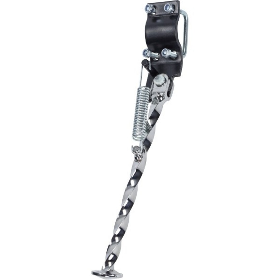 zijstandaard (made in EU) gedraaid chroom past op a3, a35, tomos