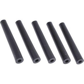 Puch chokepen plastic ( price per 5) zwart 5pcs past op maxi, puch