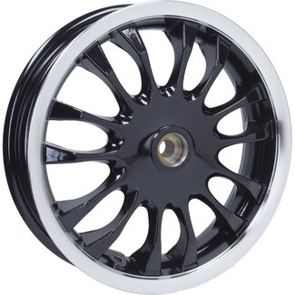 Piaggio achterwiel Piaggio origineel euro2 110mm trommel 300x12 zwart past op zip, sprint 2t 1c001673