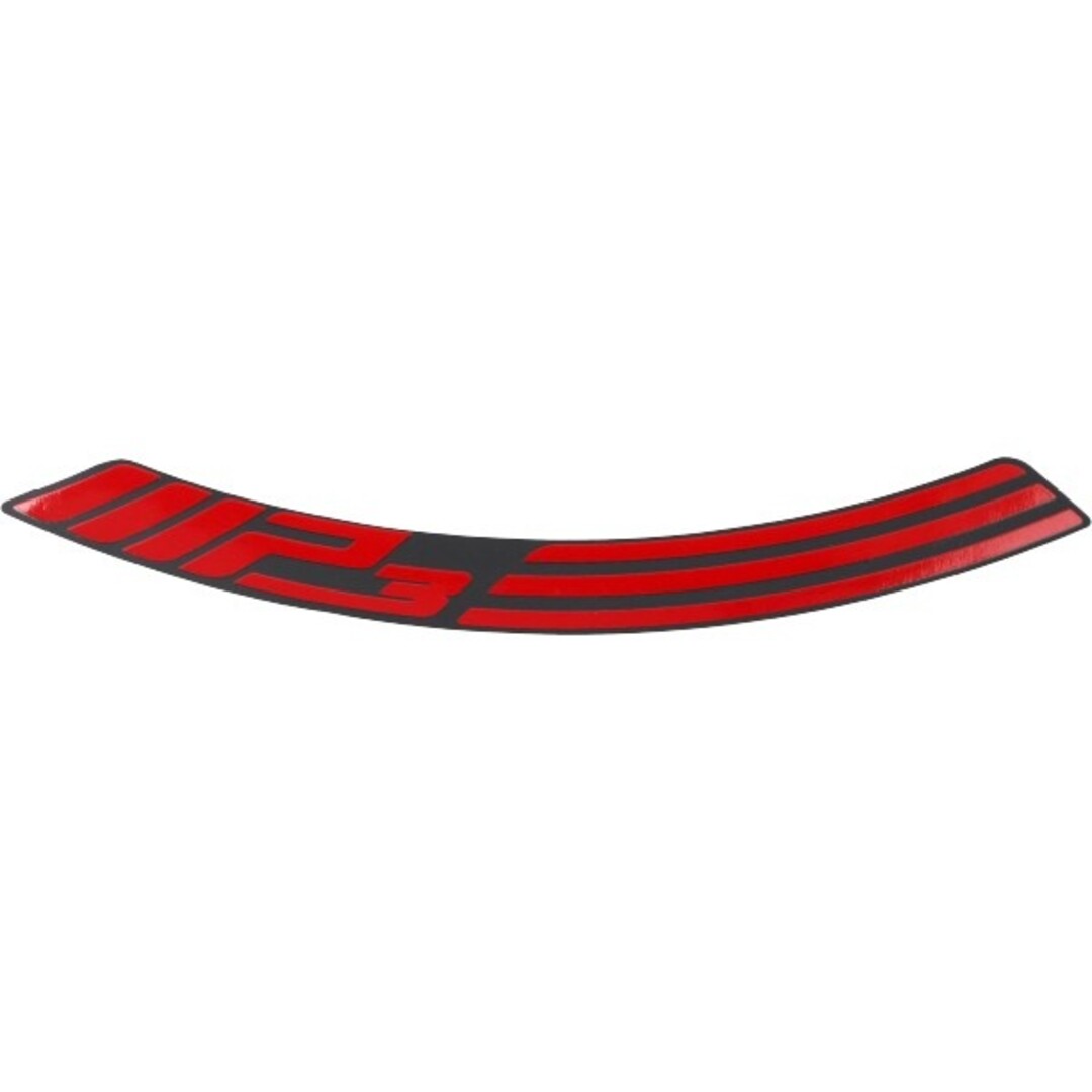 Piaggio stickerset Piaggio origineel voorwiel rood 2pcs past op mp3 500cc, mp3-350cc, mp3-400cc 2h002532