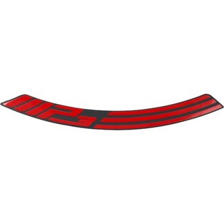 Piaggio stickerset Piaggio origineel voorwiel rood 2pcs past op mp3 500cc, mp3-350cc, mp3-400cc 2h002532