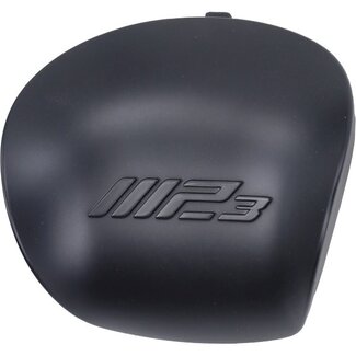 Piaggio stuurkap Piaggio origineel voorzijde midden zwart glans past op mp3 500cc, mp3-350cc, mp3-400cc 1b0056290000c