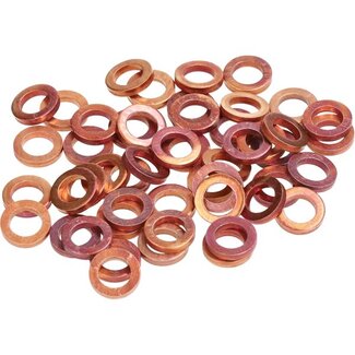 Kreidler sluitring koper buitenpoot kreidler m7 50pcs