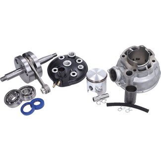 Beta cilinder met kop polini + krukas 50mm past op minarelli am6 133.1009.1