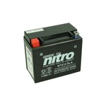 Nitro 12 V motoraccu NTX12 / YTX12 – SLA/Gel onderhoudsvrije accu voor Vespa GTS, scooters & quads