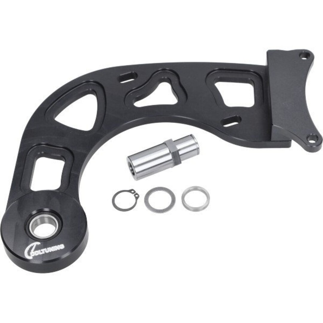 DDL Tuning brace DDL torsen / brace 50cc cnc versteviging carter zwart past op aerox, minarelli hor, sr lc