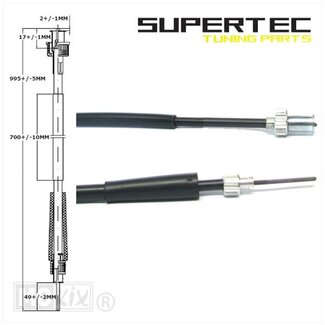 Piaggio KABEL KM TELLER PIAGGIO RUNNER 50-125 SUPERTEC