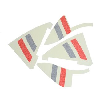 Piaggio sticker Piaggio origineel zijscherm euro-5 past op sprint 2h006311