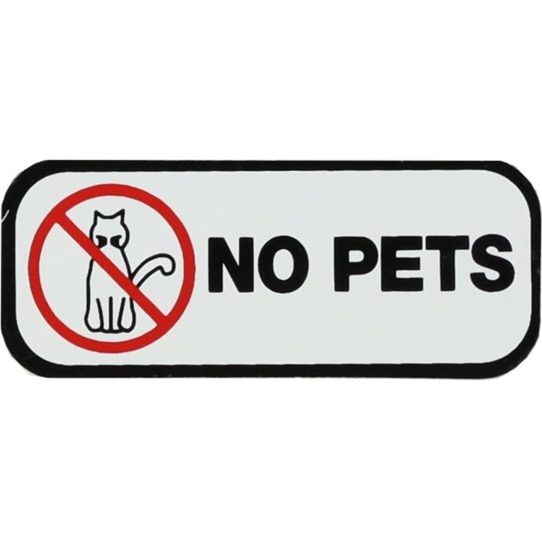 Piaggio sticker Piaggio origineel woord [no pets] past op piaggio & vespa 576953