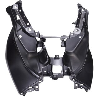 voorscherm Piaggio origineel mat zwart past op mp3 500cc, mp3-300cc, mp3-350cc, mp3-400cc 1b006603000no