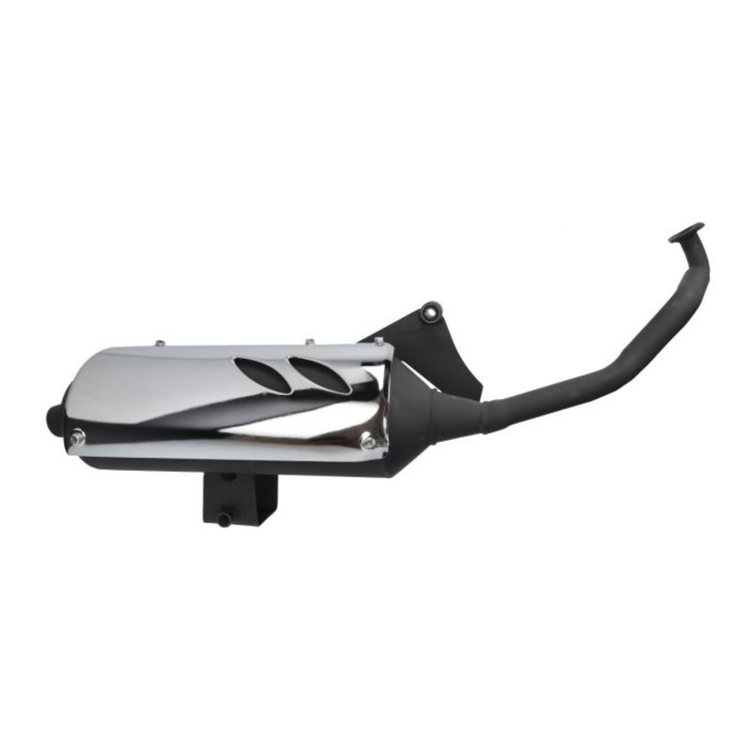 Standaard uitlaat 101 Octane model origineel voor GY6 125cc en 150cc motoren